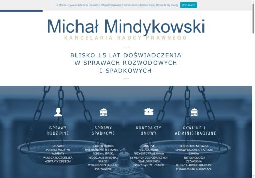 MICHAŁ MINDYKOWSKI KANCELARIA RADCY PRAWNEGO